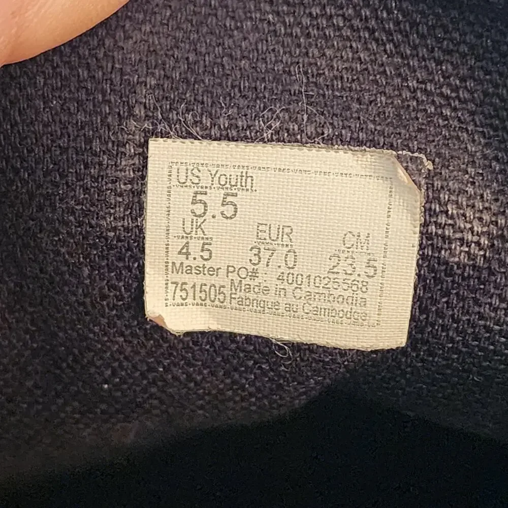 Vans from items sneaker